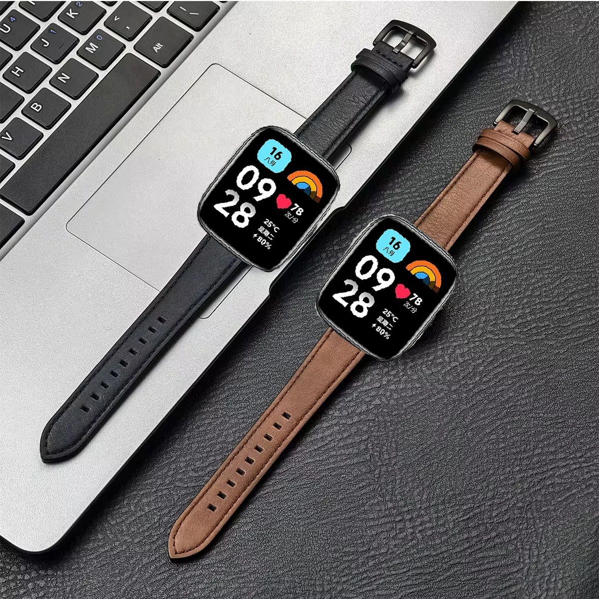 22Mm Leather Strap … - image