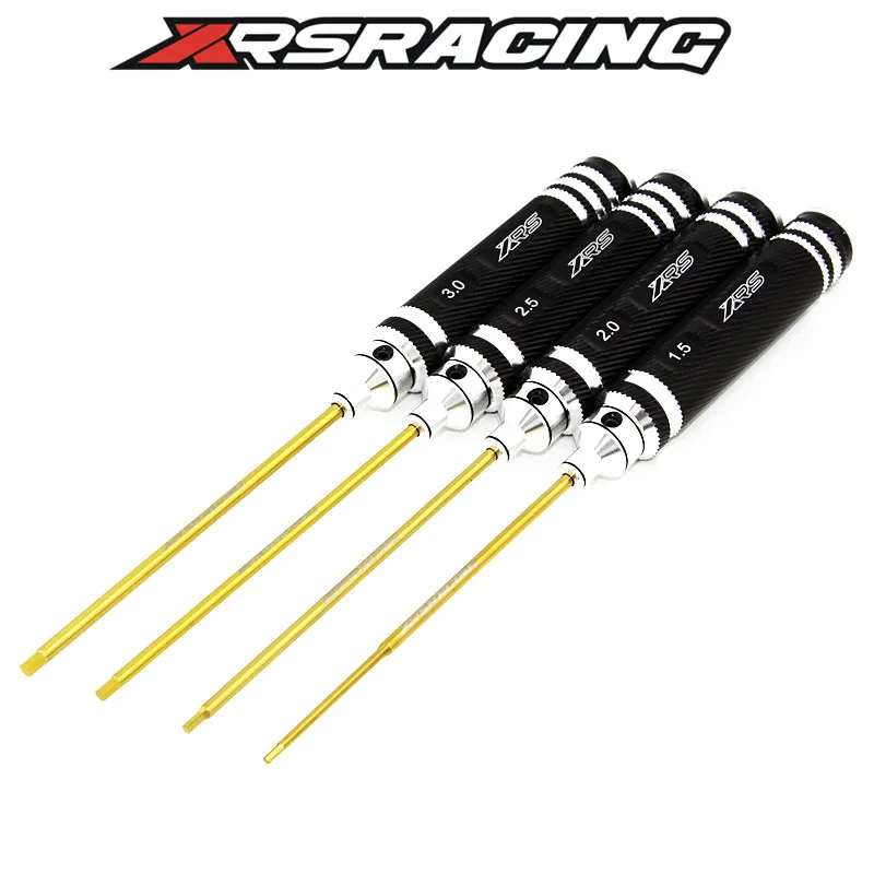 XRSRACING High Quality Model Repair Tool 1.5/2.0/2.5/3.0 Metric Titanium Plated Hard Allen Screwdriver RC parts