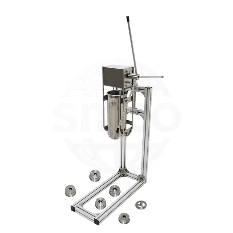 Manual Vertical Fried Dough Stick Machine with Motor Multi-flower Core Easy to Operate