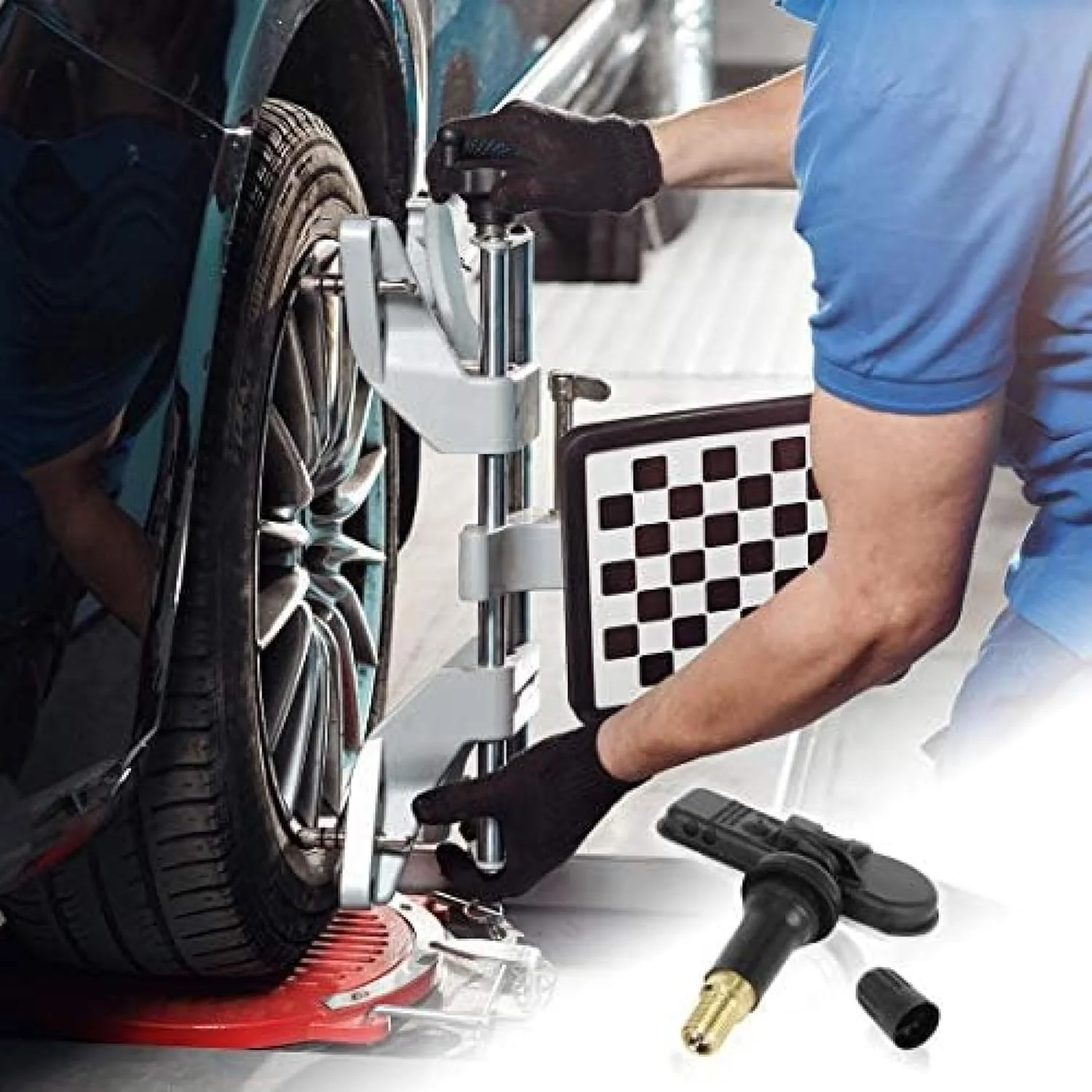 Car Tire Pressure Monitor Sensor 52933C1100 for Hyundai Creta IX25 Tucson I40 IX35 Sonata i20Tire Pressure Sensor Replacement