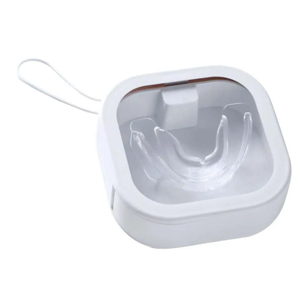 

Cleaning Box Dental Braces Case Denture Storage Case False Teeth Holder Invisible Braces Storage Box Teeth Retainer Container