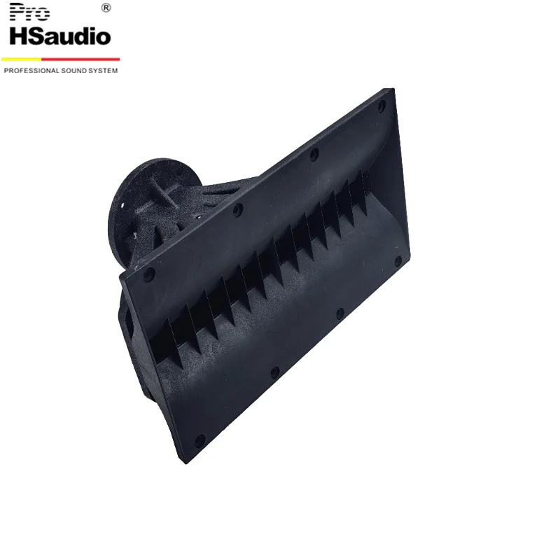 Buzina de alto-falante Line Array para 12 polegadas, tamanho 330L * 190W * 183H, garganta: 1,4 polegadas