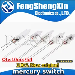 10PCS 3MM 4MM 5MM 6MM 205 Tilt Switch Glass Unidirectional Tilt Switch Electric Induction Switch for Vibration Sensitive Element