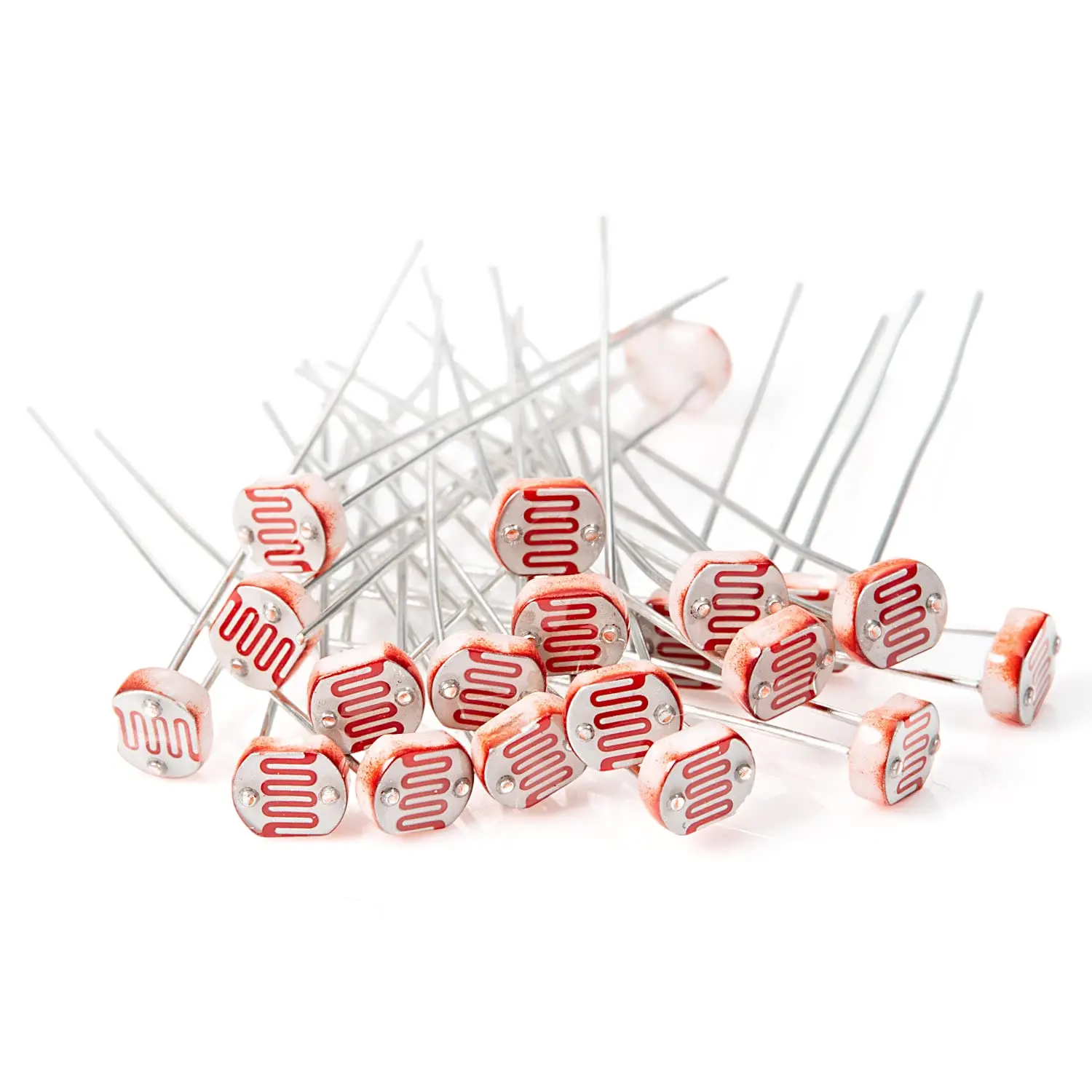 175Pcs/Box 5mm Photoresistor 7Value GL5506 GL5516 GL5526 GL5528 GL5537 GM5539 GL5549 Light Sensitive Resistor Assortment