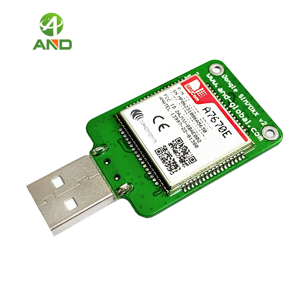 cheap USB dongle A7670E LASE support 4G LTE-CAT1,A7670E (European band)