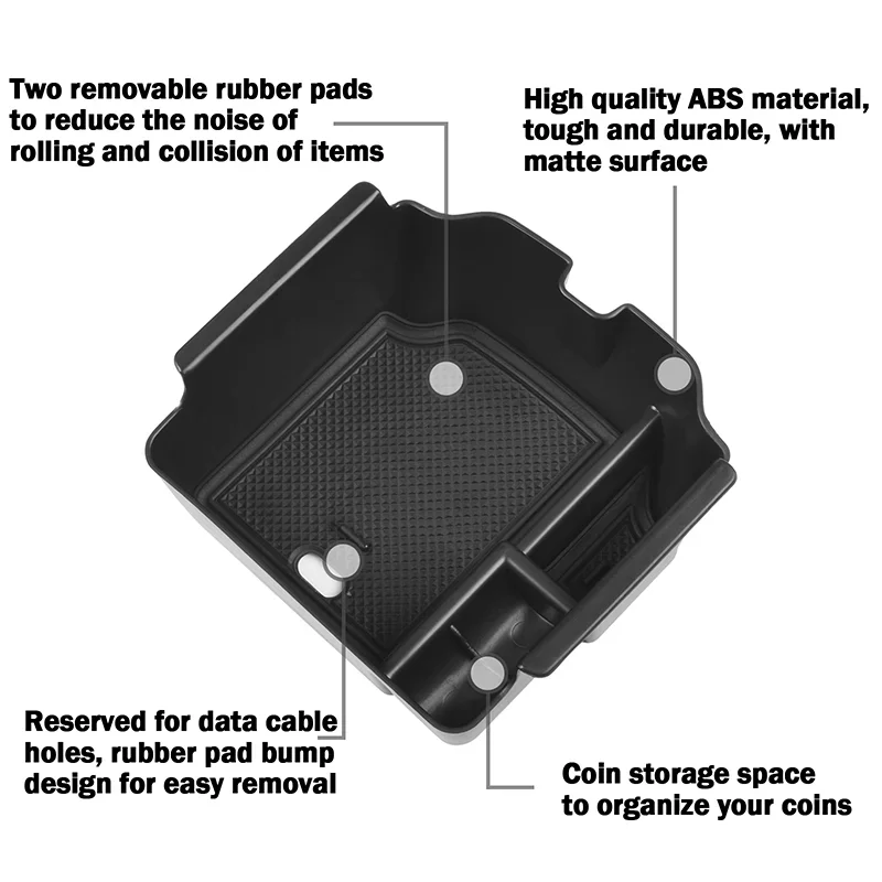 For Honda Acura Integra 2023 2024 and Civic 11th Gen 2022 2023 2024 Hatchback Manual Accessories Center Console Tray Organizer view 5