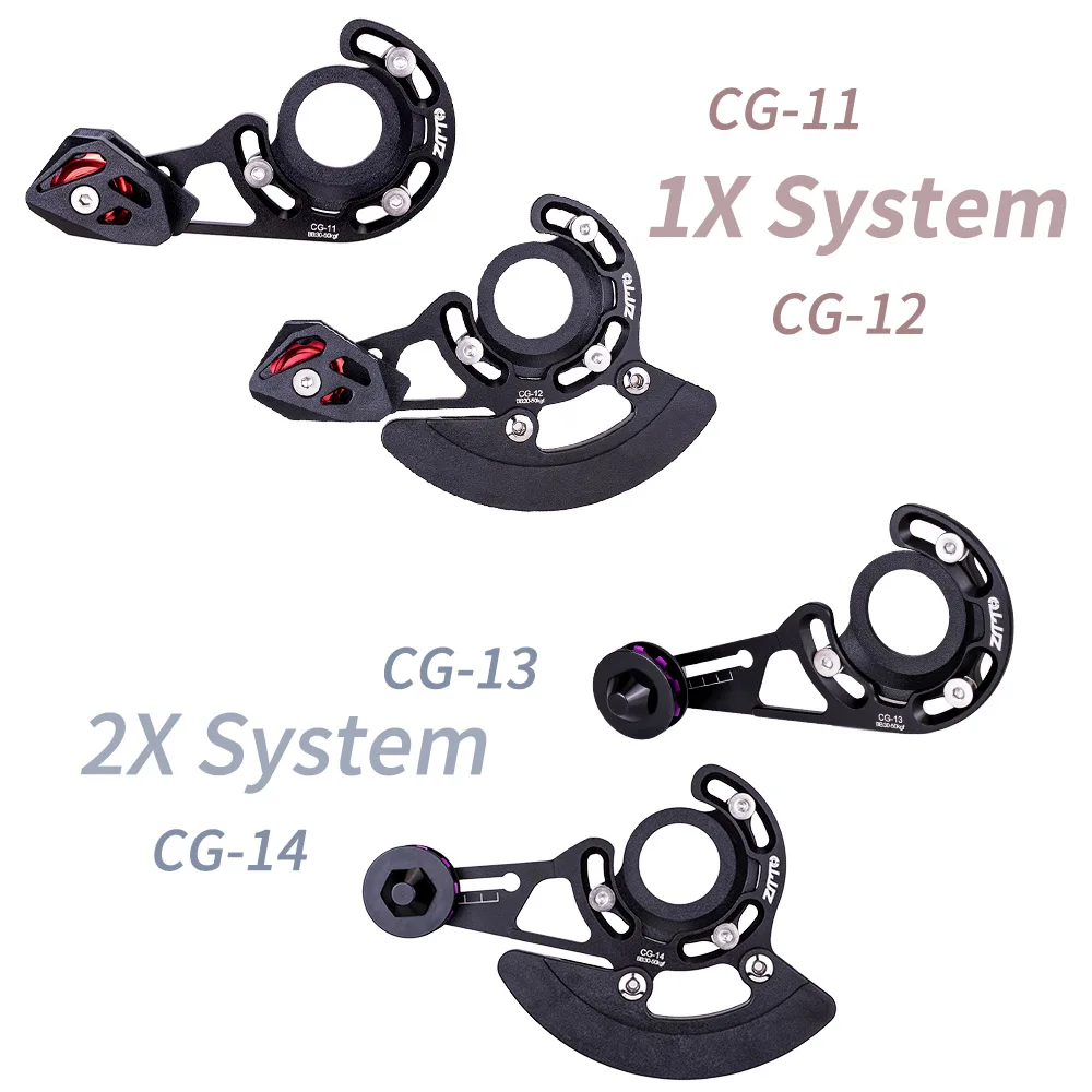 ZTTO الجبلية 2x نظام سلسلة دليل BB جبل 1x دراجة هوائية جبلية بكرة عجلة إندورو استقرار دراجة Chainring مكافحة تأثير مجلس #4