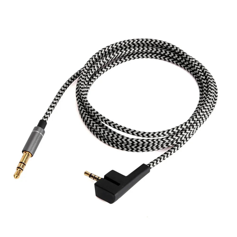 

Кабель для наушников Sennheiser HD438 HD439 HD461G HD461i HD471i, нейлоновый, черный, 1,2 м/1,5 м