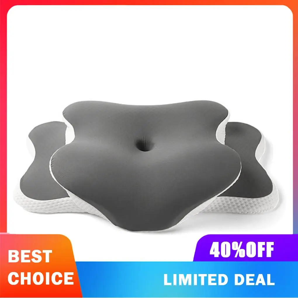 Cervical Pillow With 2 Heights For Personalized Comfort And Cervical Neck Support While Sleeping