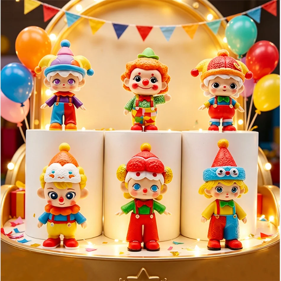 サーカスの道化師人形、ブラインドボックス、Q版デコレーション - Baby Q Products のレビューと価格