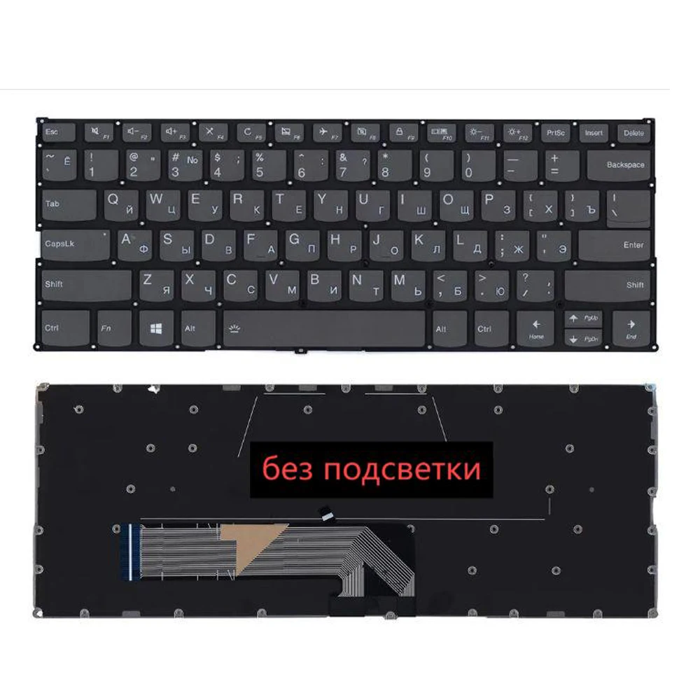 XIN-Russian-US layout Backlit Laptop Keyboard For Lenovo ThinkBook 13s-IWL 13s-IML