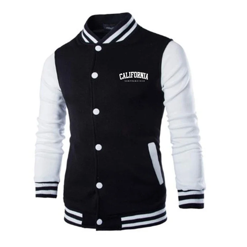 Felpe per uomo cappotto moda vendite calde uniforme da Baseball tuta abbigliamento da uomo giacche giornaliere uomo cappotti da strada personalizzati