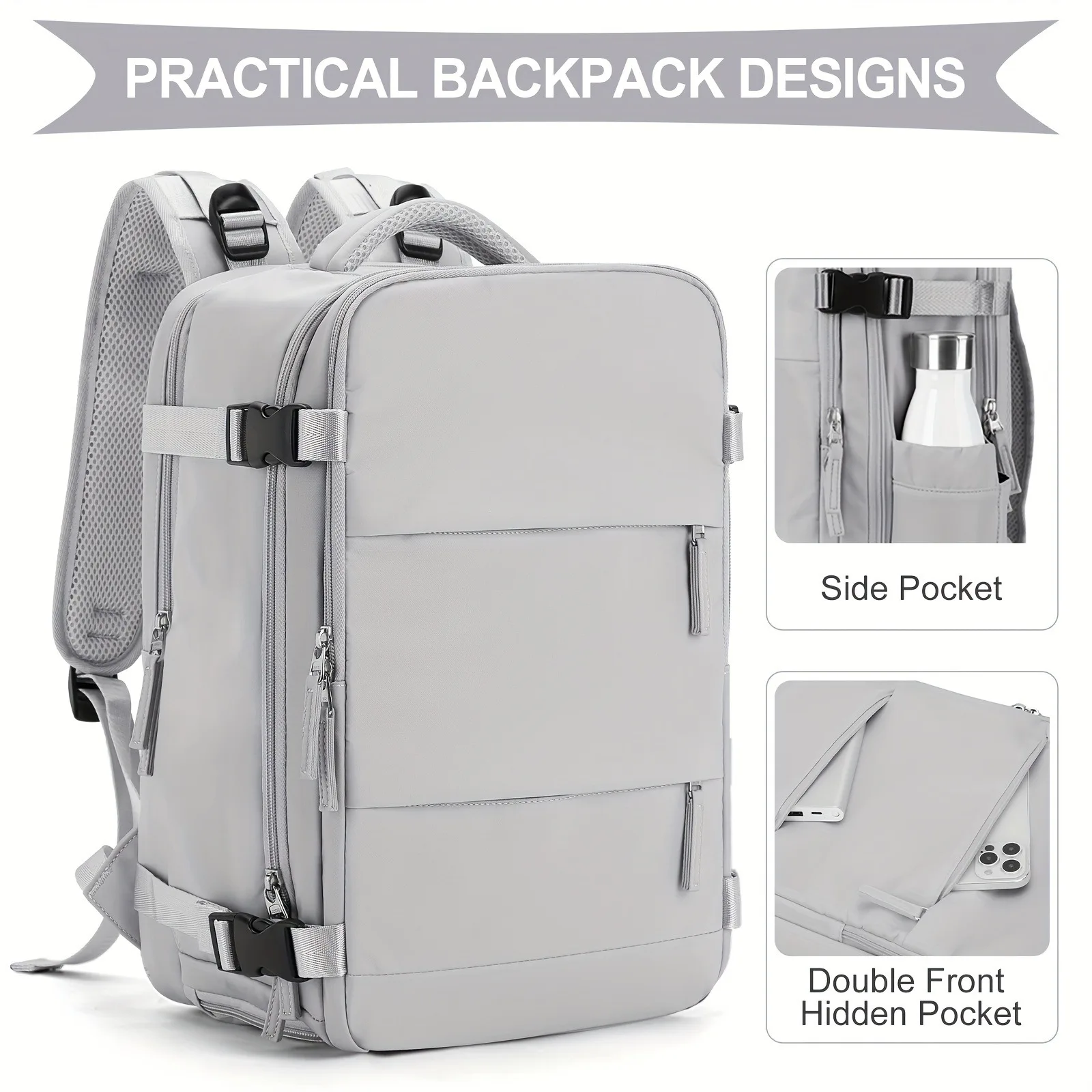 

Мужские и женские повседневные рюкзаки для ноутбуков, школьные рюкзаки для мальчиков и девочек, университетские рюкзаки, USB-порты для зарядки, Lightwei