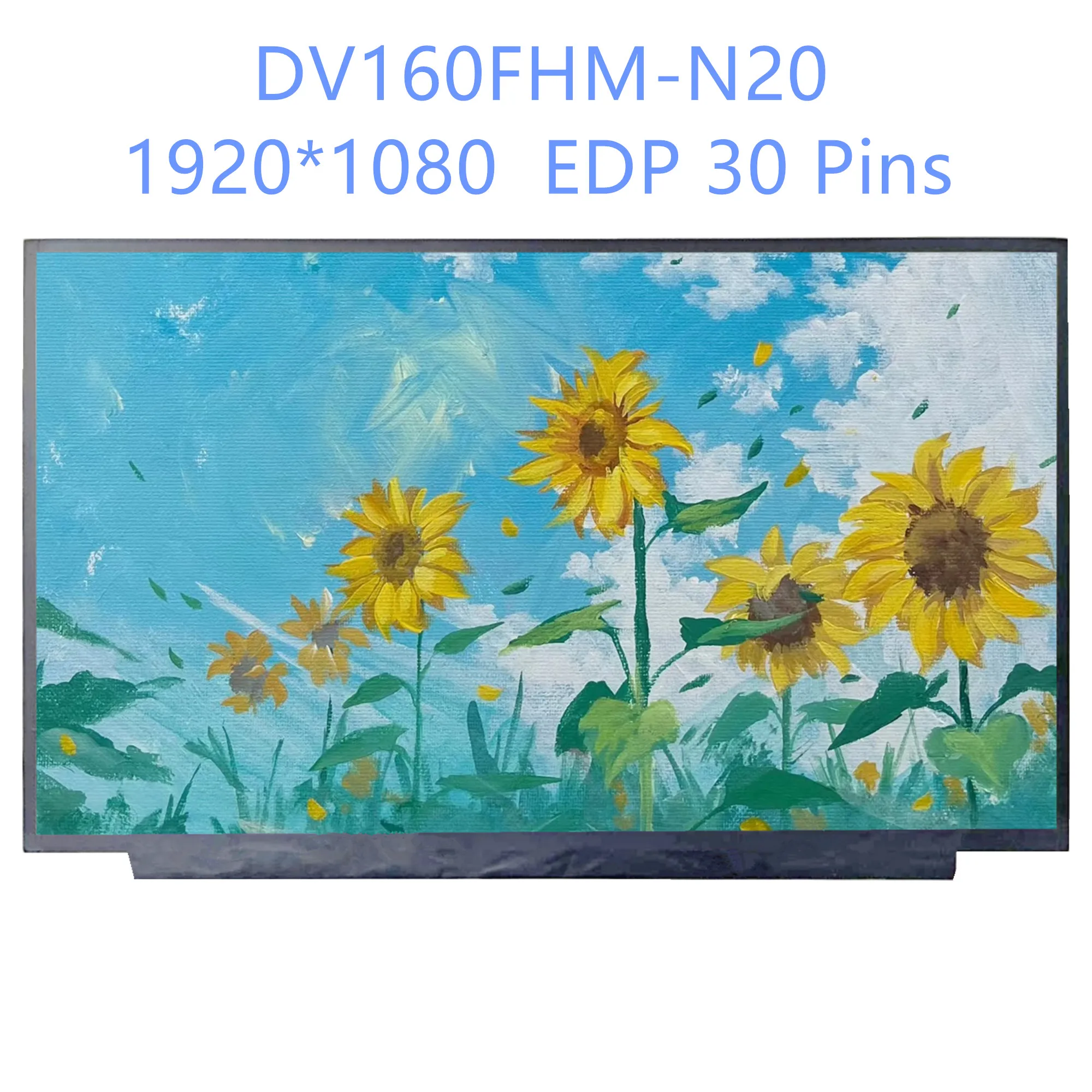 

16.0'' DV160FHM-N20 Fit DV160FHM-N10 IPS Laptop LCD Screen Display Panel Matrix 1920x1080 EDP 30 Pins