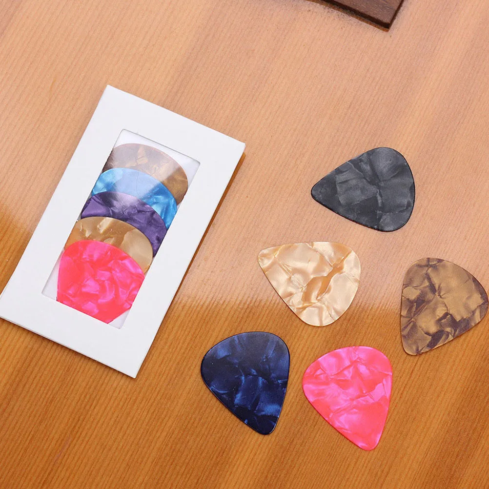

5 Pcs Guitar Pick Set Practical Accessories Compact Ukulele Plectrums Component Small Portable for
