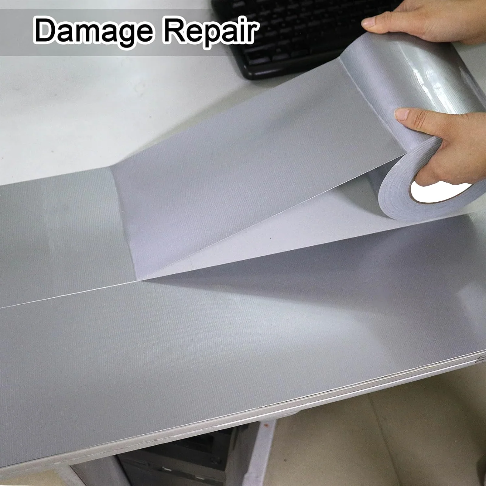 Heavy Duty Fabric Repair Tape Waterproof Strong Adhesive Duct Tape for Carpet Floor Repair Bundling Heat Resistant