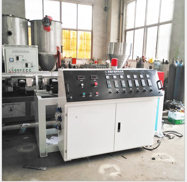 Polyester Fiber Recycled Making Machine/Waste PET plastic extruder machine/plant