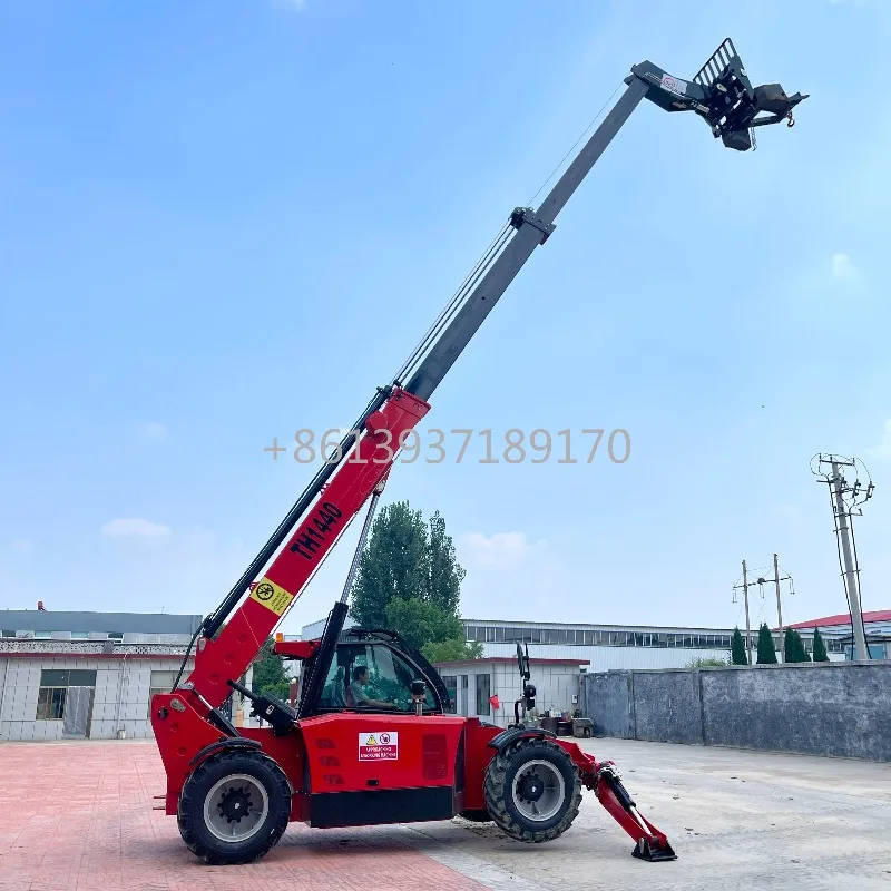 CE Hydraulic Telehandler Diesel Telescopic Forklift Small Telehandler Price