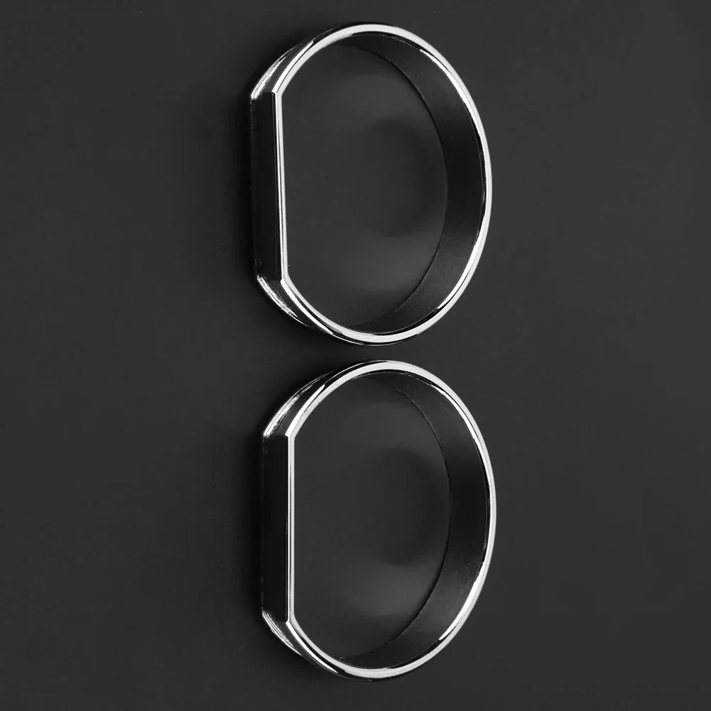 For Complete Interior Upgrade Speedometer Ring Instrument Cluster Ring ABS Plastic Construction Wear Resistant Material