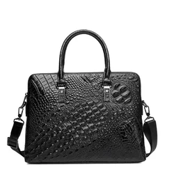 2022 New Mens Luxury Designer Bags Leather Business Handbag Men's Top Briefcase High-grade Single Shoulder Messenger Laptop Bag