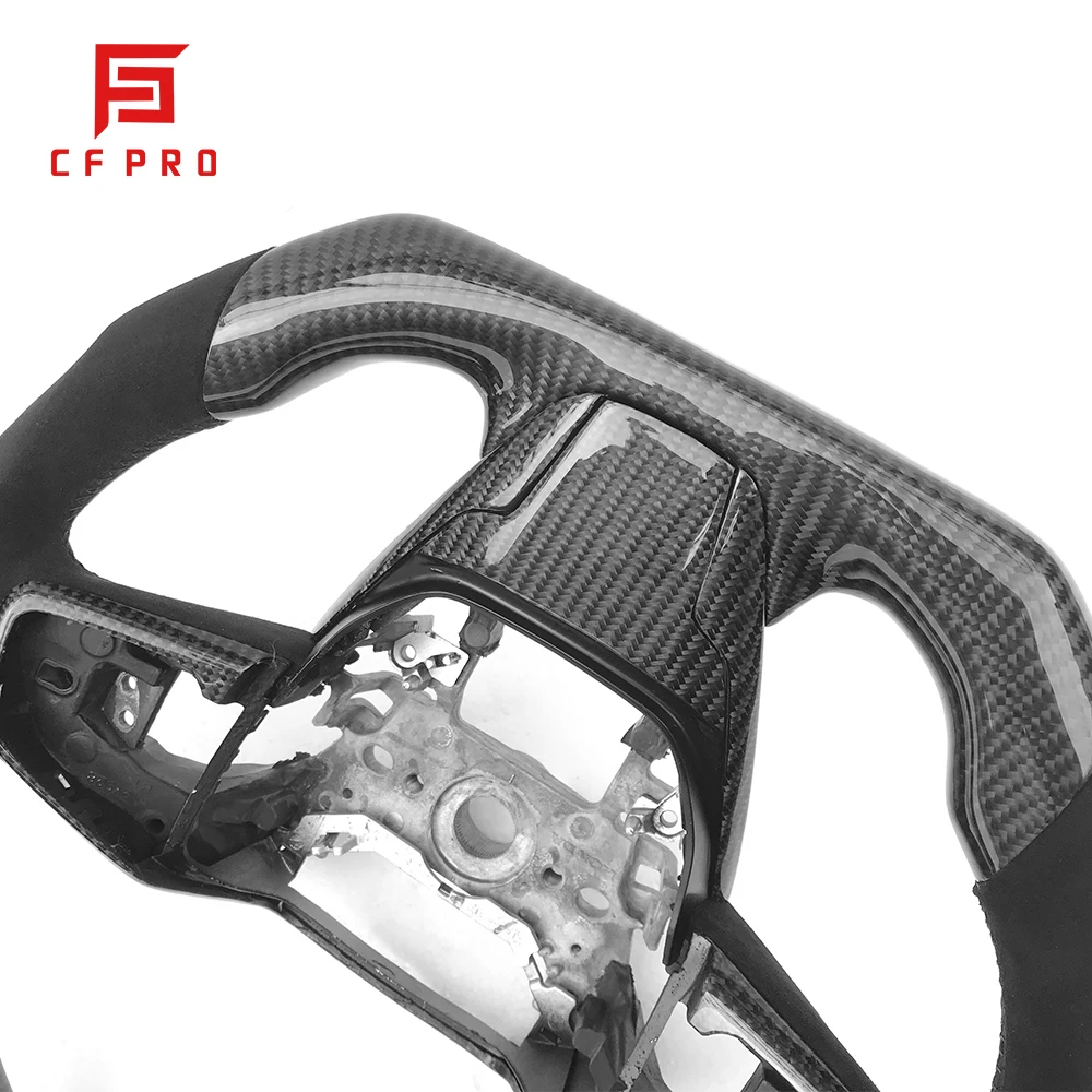 Carbon Fiber Steering Wheel For Honda Civic 10th Gen FK8 2016-2018 Customized