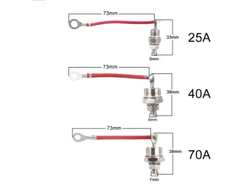 25A 40A 70A Generator Bridge Rectifier Diode Varistor For RSK2001 RSK5001 RSK6001 Generator Parts