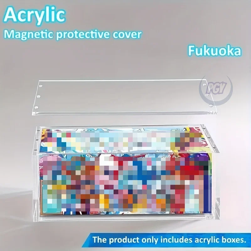 1/2 قطعة حالات عرض الاكريليك للطبعة اليابانية توهوكو/هيروشيما/فوكوكا 2025 قطعة كانازوا الذكرى صندوق خاص ديكور