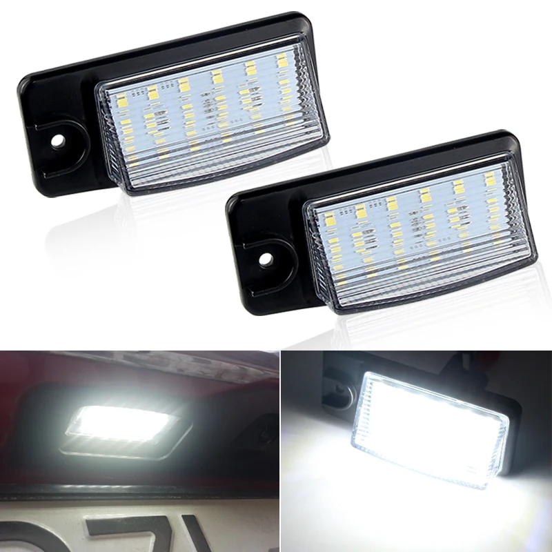 2pcs Car LED License Number Plate Light For Infiniti EX25 EX35 EX37 QX50 FX35 FX37 FX50 QX70 for Nissan X-Trail(T32) Murano