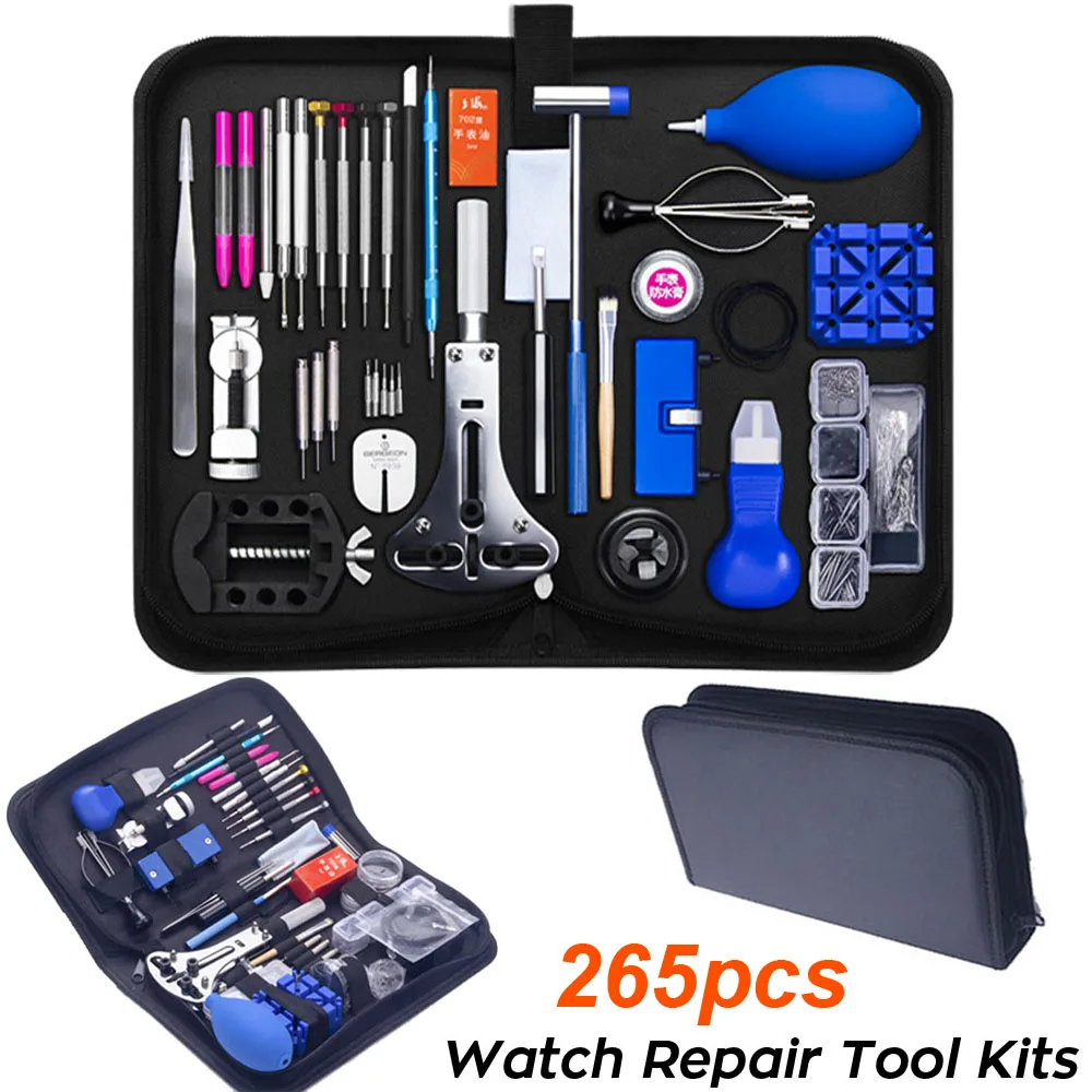 265pcs-watch-repair-tool-kit-watch-disassembly-tool-set-for-watch-battery-replacement-back-cover-opener-removing-straps-tool