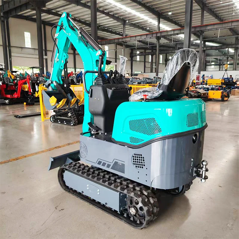 

Customized Euro 5 Mini Digger 1.2 Ton Agricultural EPA Diesel Powered Bagger For Sale 1000 KG Hydraulic Crawler Small Excavator