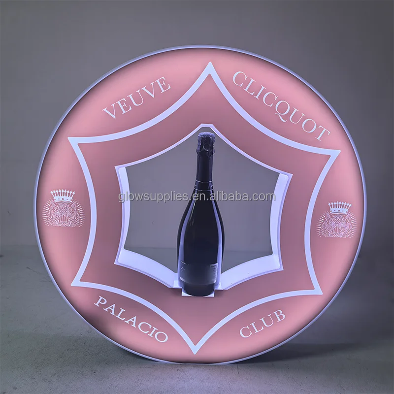 

Неоновая вывеска-глорификатор для бара с индивидуальным логотипом, перезаряжаемой литиевой батареей, светодиодной подсветкой, акриловым корпусом, для презентации бутылок шампанского, товары для вечеринок