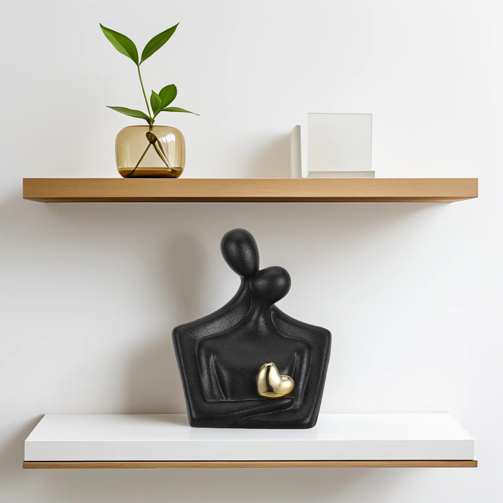 

1pc Abstract Couple Ornaments Creative Bedroom Decorations Reliable Material Exquisite Craftsmanship Shelf Living Home Romantic