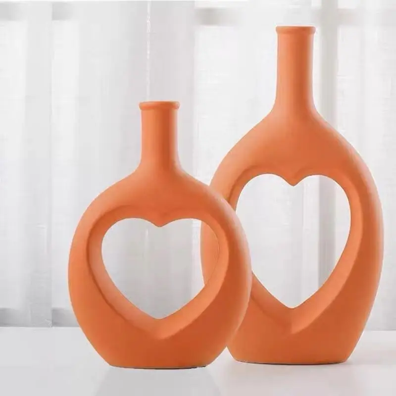 

J78F Heart Pen Storage Silicone Mold Decorative Pen Holder Molds DIY Decors