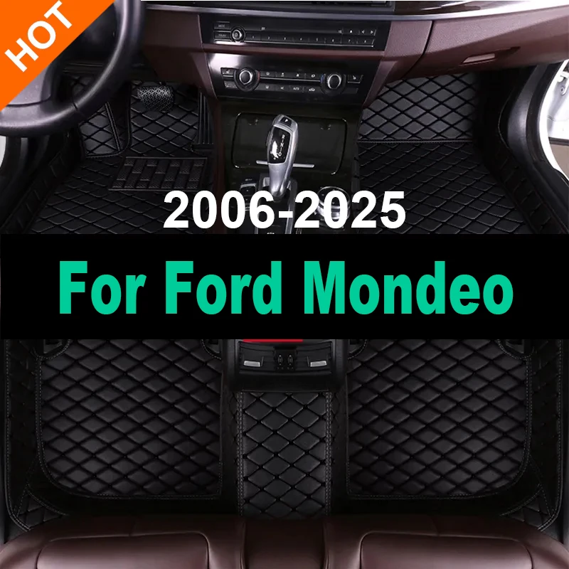 Car Floor Mats For Ford Mondeo 2006 2013~2016 2017~2021 2022~2025 2007 2008 2009 2010 2011 2012 2014 2015 2018 Car Accessories