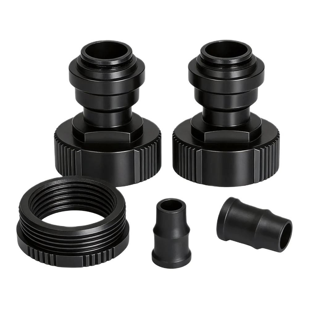 8mm Microtubing Connectors for Drip Irrigation Greenhouse Nursery and Vertical Garden Applications with Sealing Block Set