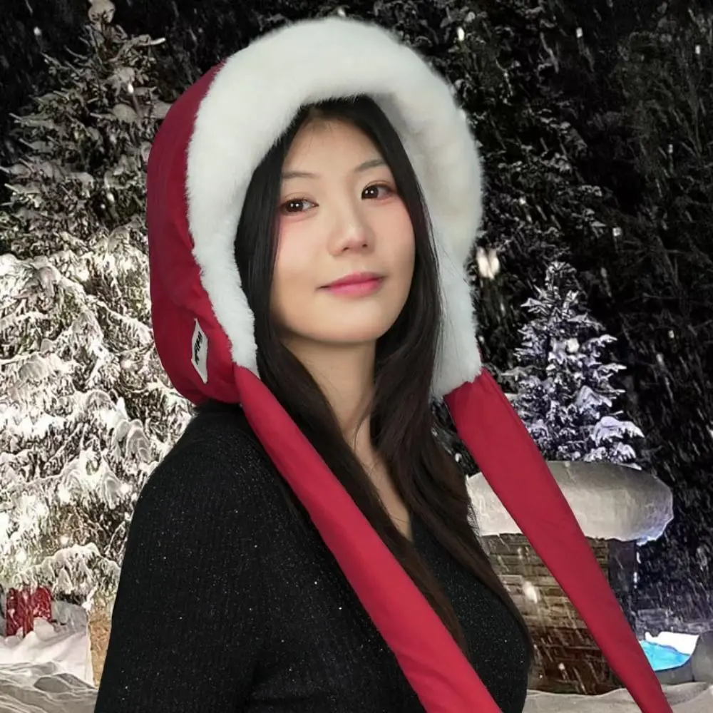 

Fashion Korean Style Ear Protection Hat Windproof Thickened Winter Warm Hat Breathable Keep Warm Pullover Hats Outdoor