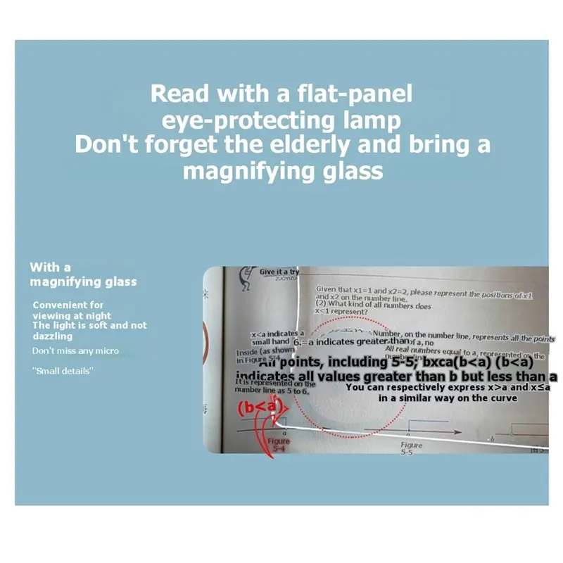 【COMELY】Portable Bookmark Light With Eye Care Features-LED Book Light For Reading In Bed Night Light Book