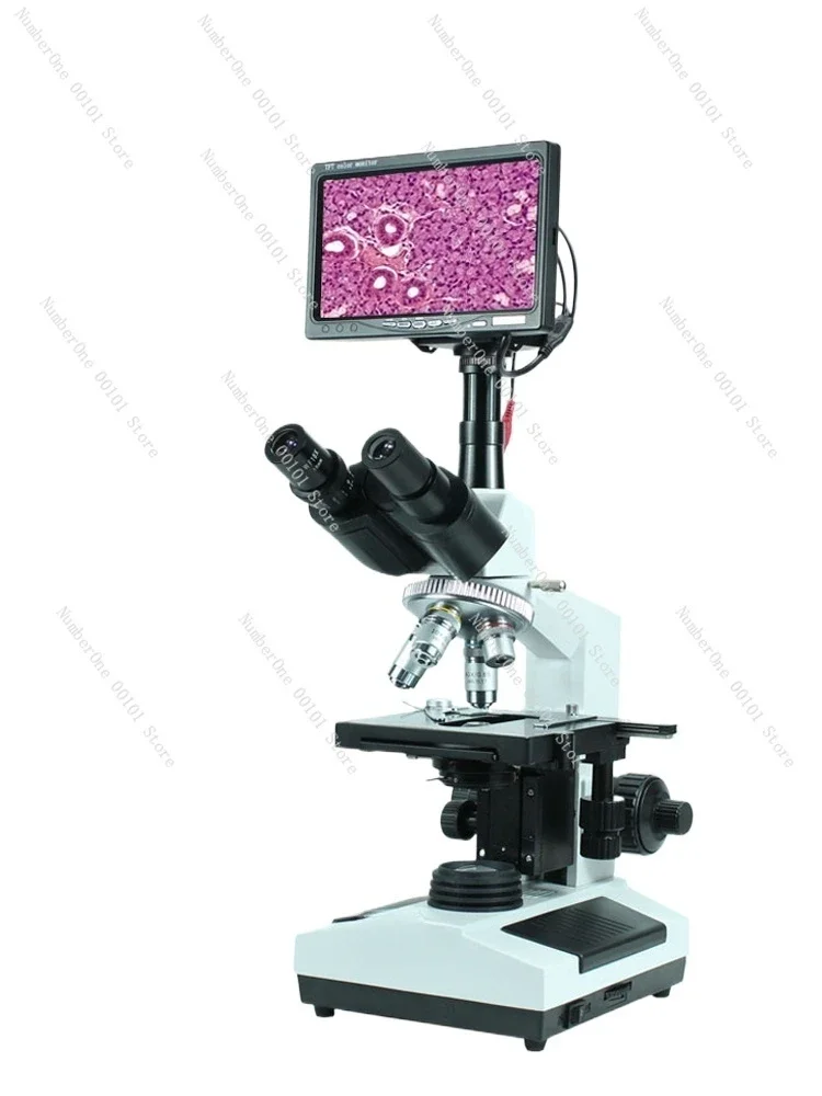 

Optical aquaculture microscope trinocular biology professional RXT-76TV sperm high definition pet