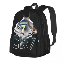 CR7 C-Cristianoed Backpack Football Soccer Boy Polyester Travel Backpacks Large Elegant School Bags Rucksack