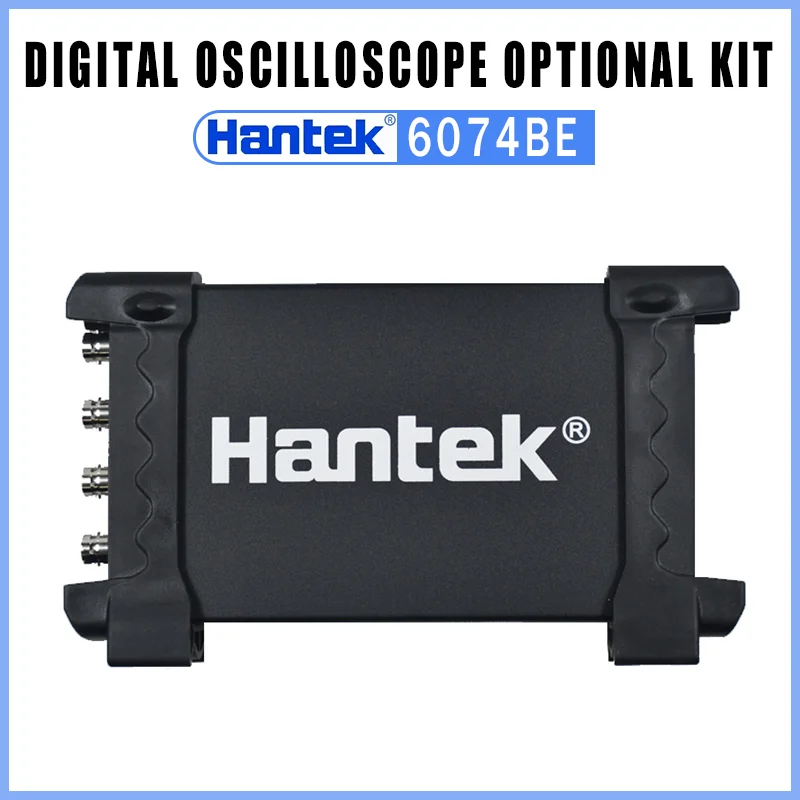 Hantek 6074BE Kit, Digital Storage Oscilloscope, 4-Channel HT201 Plus Packaged Portable Oscilloscope With 70MHz Bandwidth, WIN10