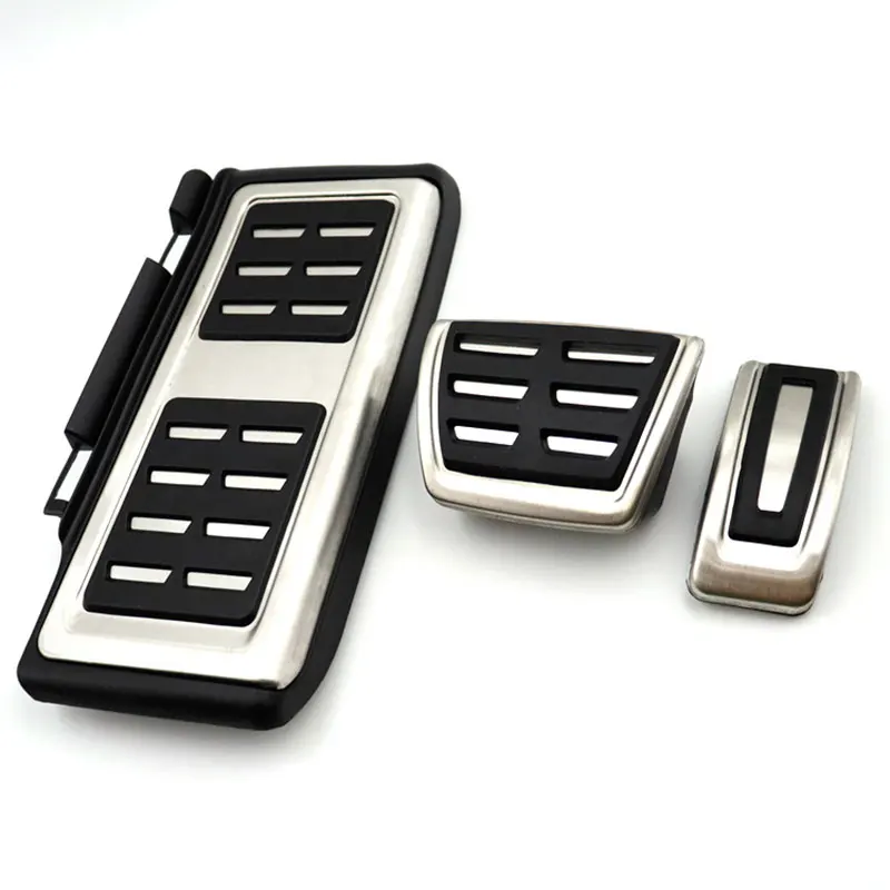 For Volkswagen VW T-Roc Troc T ROC 2018 2019 2020 2021 2022 2023 Car Foot Pedals Accelerator Brake Stainless Steel Non-slip Auto