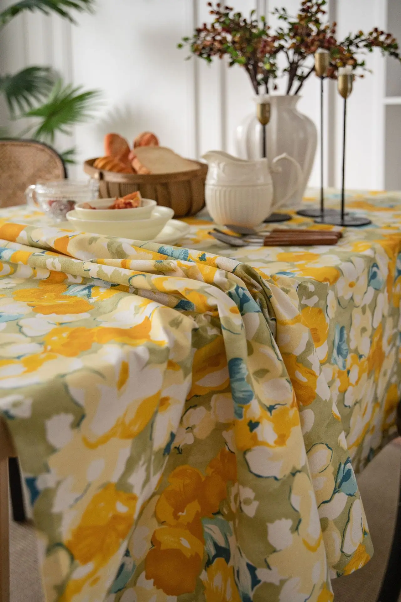 Rectangular Tablecloth for Dining Table, Coffee Tables Cloth, Desks Cover for Wedding, Home Room Decor