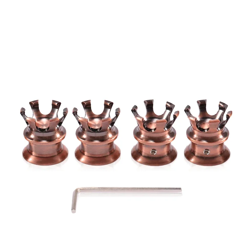 4pcs Motorcycle Bronze Head Bolt Topper Cap Engine Cover For Harley Dyna Sportster XL Twin Cam