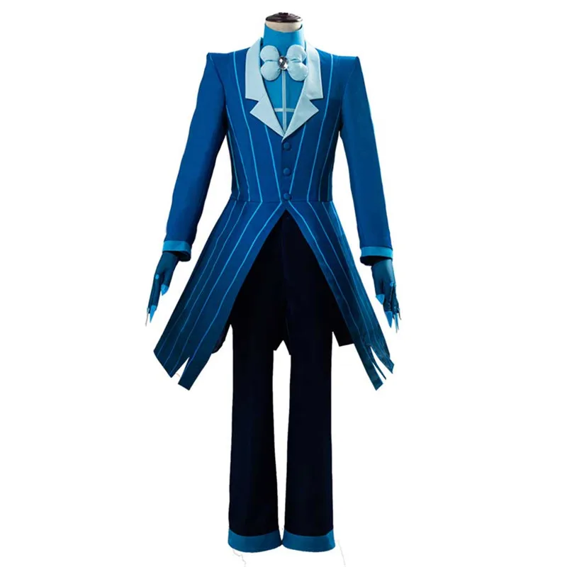 

Hazbin Cosplay Hotel Costume ALASTOR 2P Uniform Full Suit