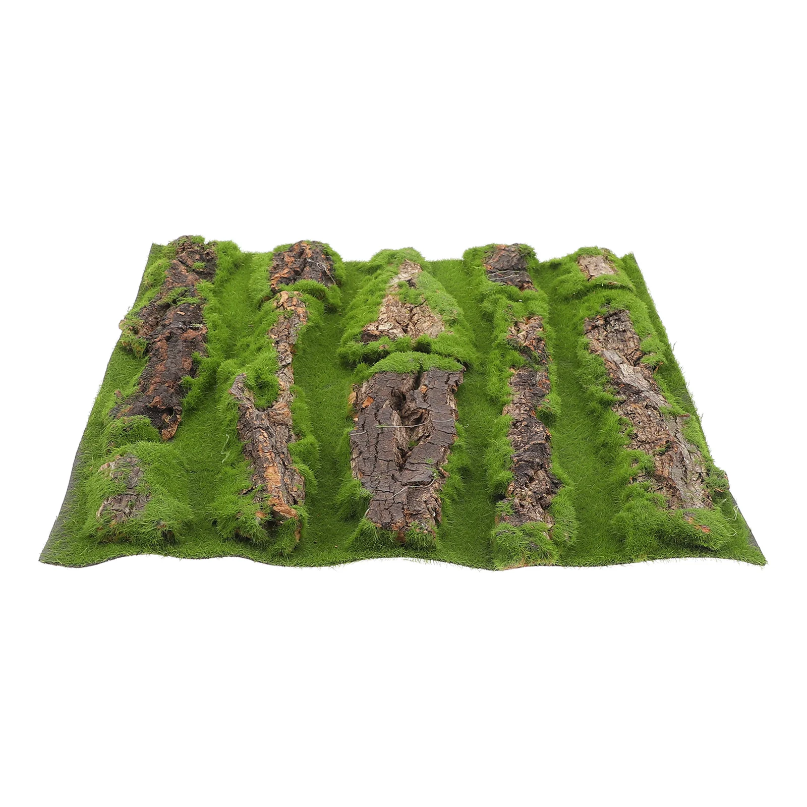 Climbing Pet Bark Decoration Aquarium Fish Tank Background Barks Turtle Landscaping Miniature Emulated Artificial Moss