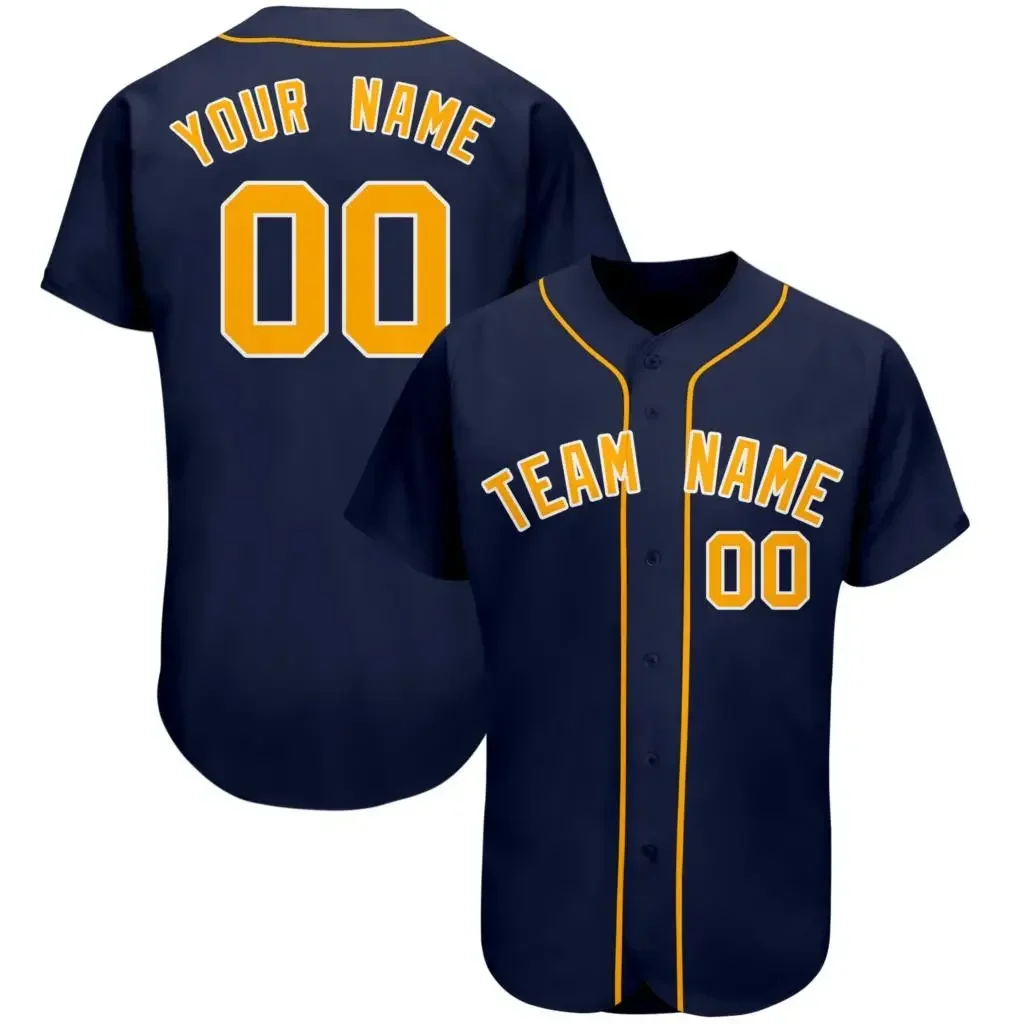 Custom Baseball Jersey Print Team/Your Name and Number for Men,Women and Kids Big size Outdoors/Indoors Casual Hip Hop Shirts