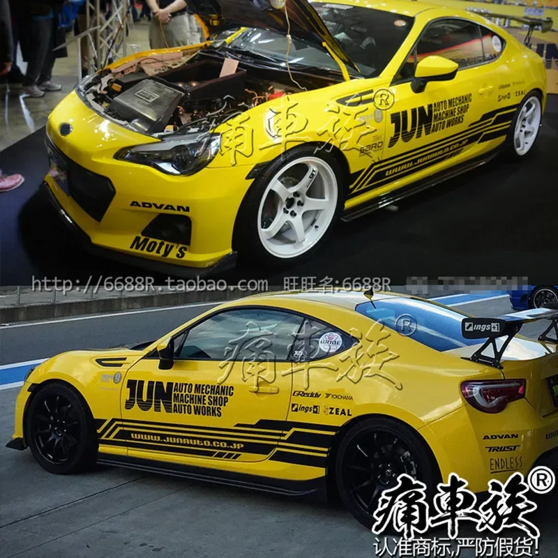 Car stickers For Subaru BRZ modified body off-road sports dedicated decal film accessories