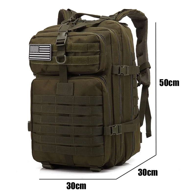 Men's Camouflage 50L/30L Backpack Outdoor Waterproof Camping Hunting Equipment Hiking Backpack 50L/30L