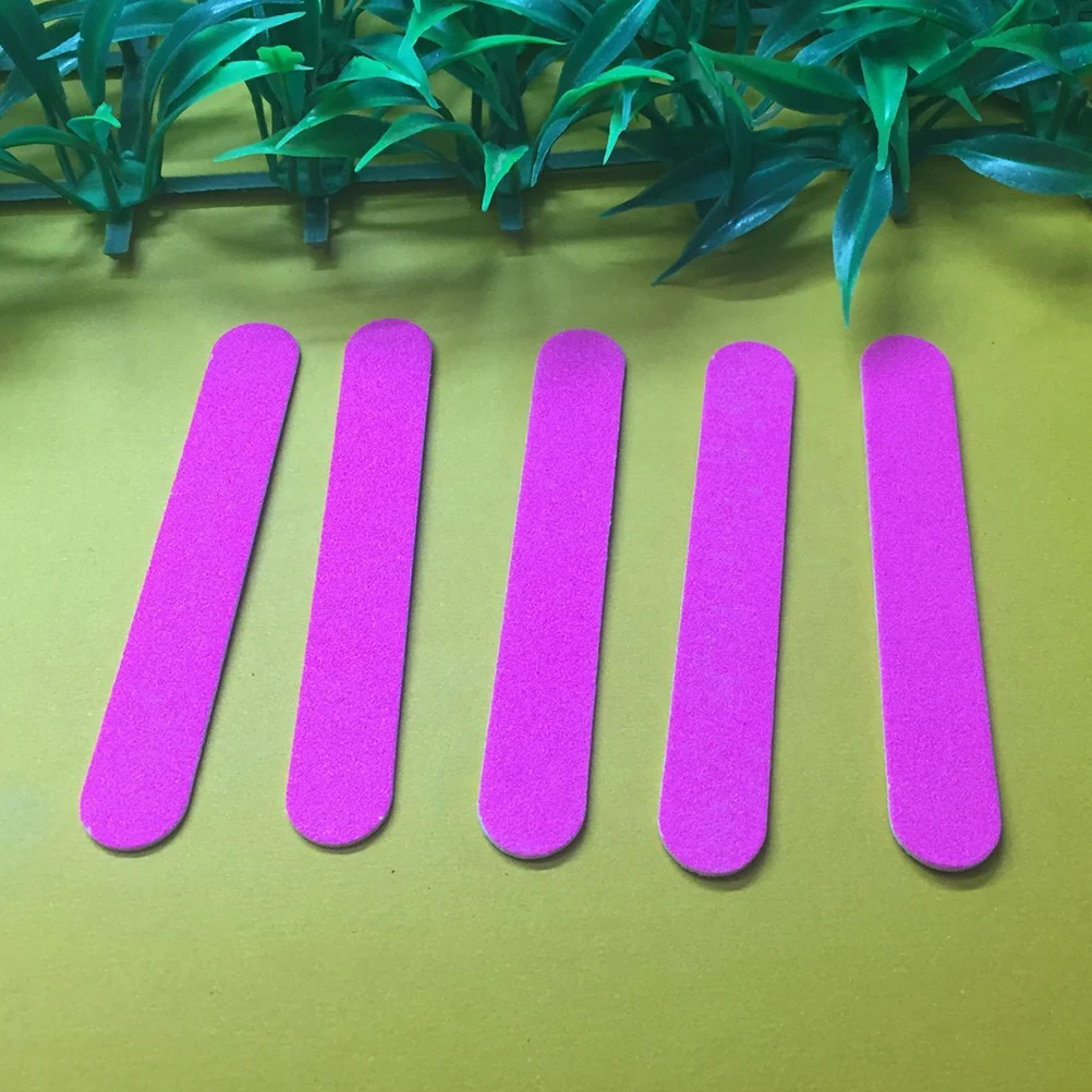 

5 pcs Nail Files Disposable Sanding Block for Manicure Salon Professional Natural Nails Care Board Tools