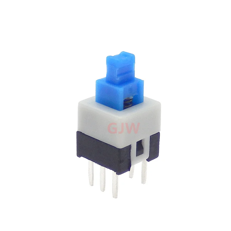 20PCS 5.8*5.8 7*7 8*8 8.5*8.5mm Self Locking Push Tactile Power Micro Switch Kit 6 Pin Button Switches